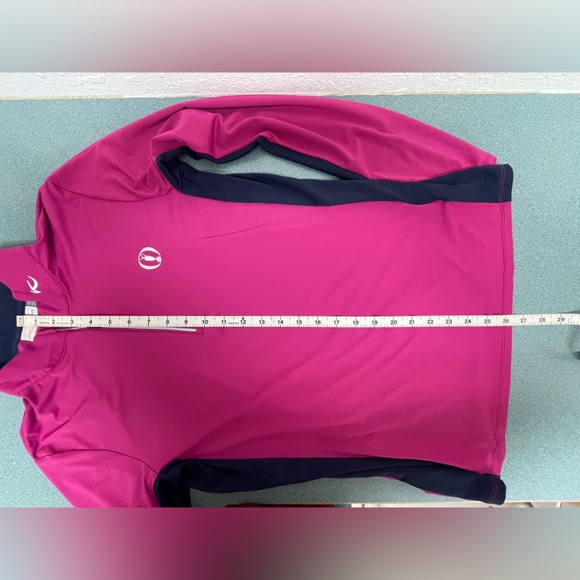 KJUS Sport Fit Half Zip Pullover UPF 50+ Women’s L Pink - Picture 7 of 7